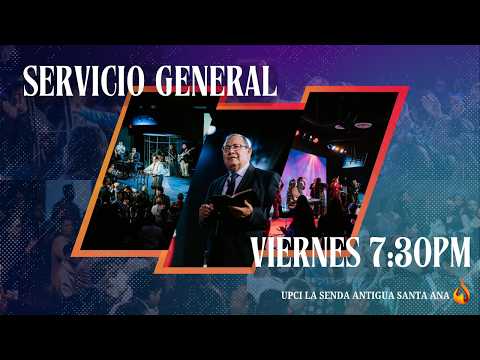 Oct 9 Viernes 7:30PM - Servicio General