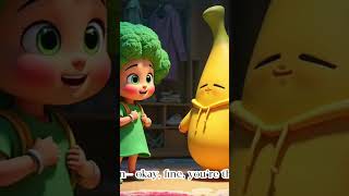 Was he cheating? watch full video now #cartoon #animation #kidslearningvideos #broccoli