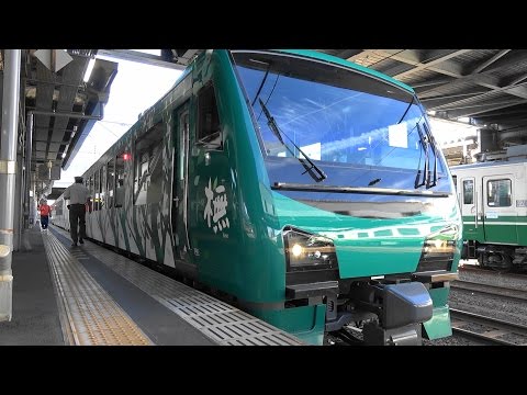 新型リゾートしらかみ橅編成 HB-E300系 車窓1 秋田～八郎潟(奥羽本線