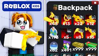 I Bought EVERYTHING in Roblox Rivals Kids!