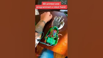 3D printed robotic hand.. so cool🤩😎