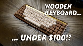 Xvx M68 Review A Wooden Keyboard For Less Than 100?