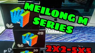 [ Unboxing & Review ] MEILONG M SERIES 2x2-5x5 - ĐỐI THỦ ĐÁNG GỜM CỦA MS SERIES ???