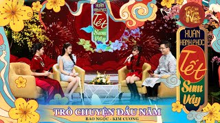 TRÒ CHUYỆN ĐẦU NĂM CÙNG 2 IDOL NHÍ BẢO NGỌC - KIM CƯƠNG |GALA XUÂN HẠNH PHÚC - TẾT SUM VẦY - TẾT VTC