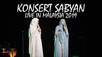KONSERT SABYAN LIVE IN MALAYSIA 2019 - HELIZA HELMI & HAZWANI HELMI - JOM SELAWAT