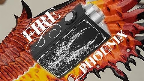 Fire phoenix 18650 Squonk Mechanical Box Mod