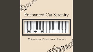 Enchanted Cat Piano Jazzed Reflections: Tranquil Melodic Waves