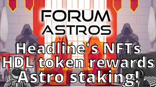 The Forum Astros NFT collection from Headline Crypto!
