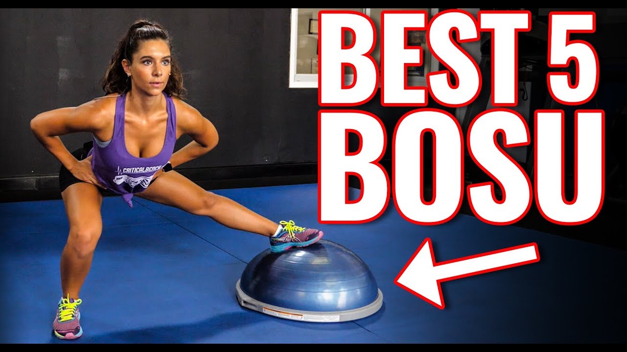 Fonkelnieuw 5 BEST FULL BODY BOSU BALL EXERCISES - YouTube WW-42