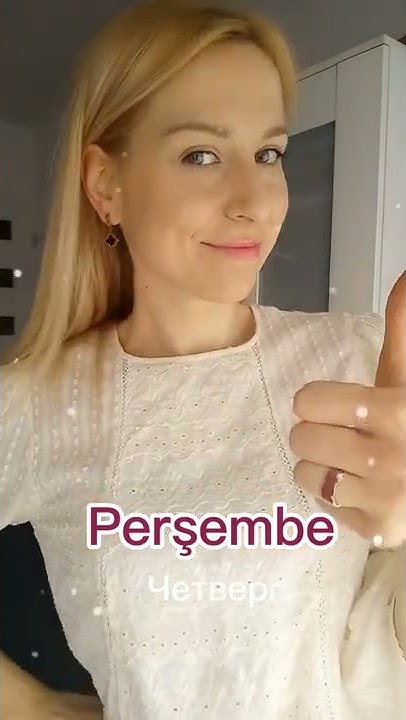 Нескучные дни недели на турецком!☕🥧 #dilimtürkçe #dilimturkce - YouTube
