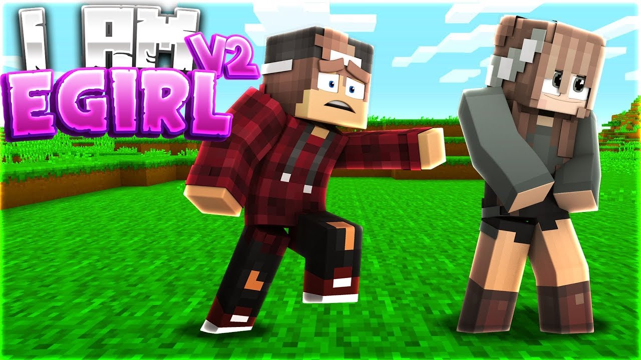 THE EGIRL SKIN TROLL (I Am E-Girl V2) -  Hypixel Skywars TROLLING