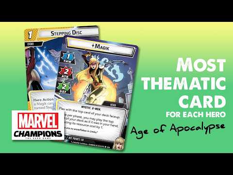 Most Thematic Card from Each Hero's Kit | Age of Apocalypse - YouTube