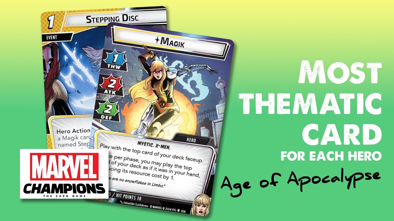 Most Thematic Card from Each Hero's Kit | Age of Apocalypse - YouTube