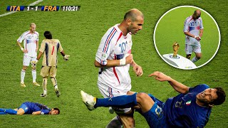 El día que ZIDANE perdió la CABEZA en la FINAL del MUNDIAL