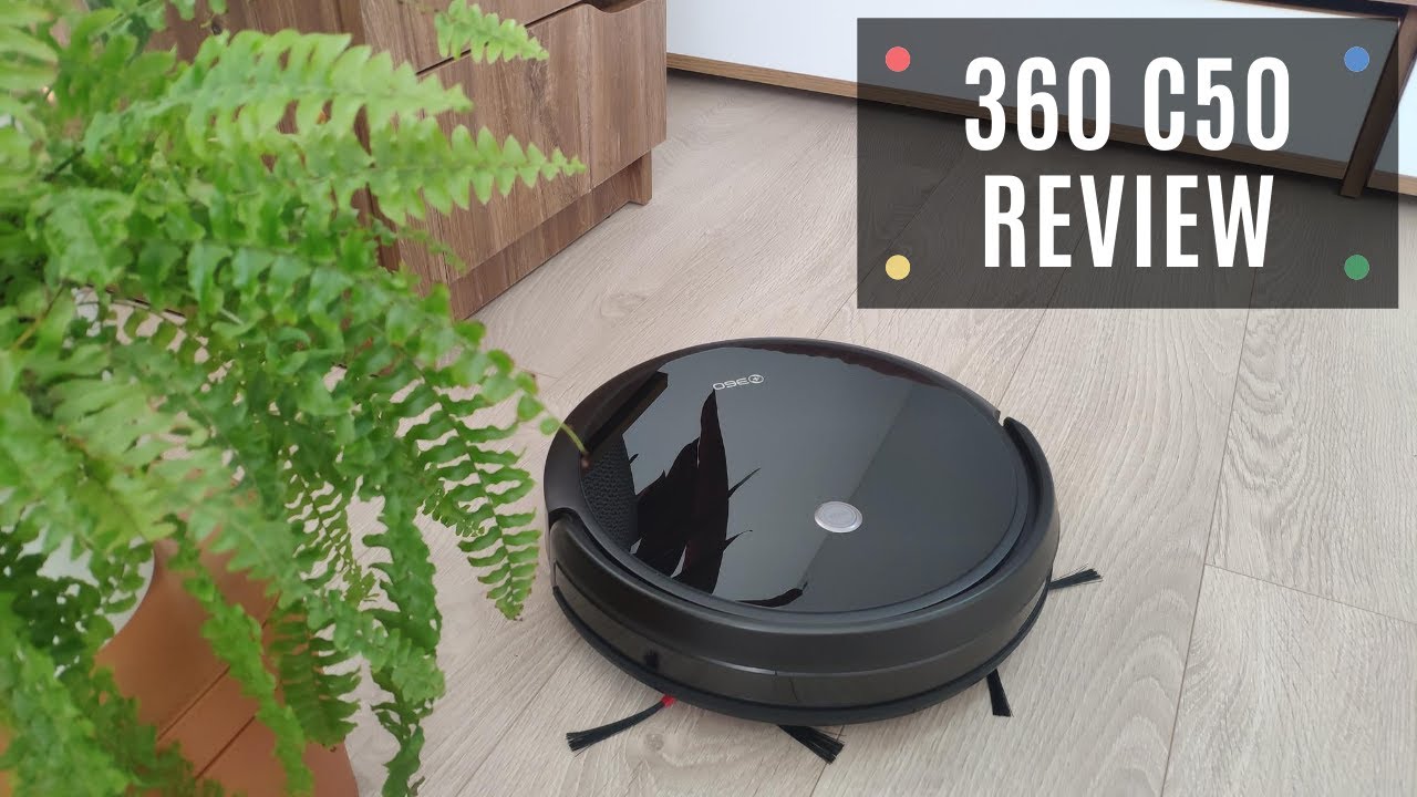 360 C50 Review: Small Yet Powerful Robot Vacuum & Mop 