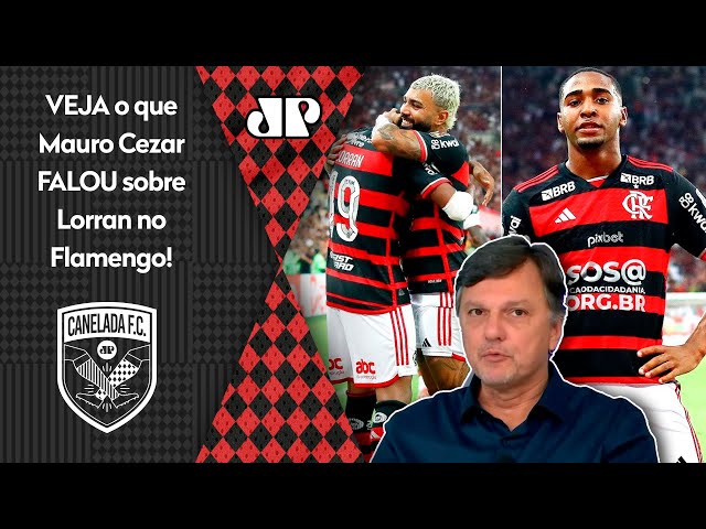 O Lorran TALVEZ POSSA ser o... VEJA o que Mauro Cezar FALOU sobre o NOVO XODÓ do Flamengo! class=