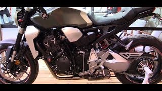 ///2019 Honda CB650R Barracuda Accessorized  - 2018 EICMA Milan///