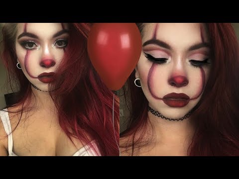 Etableret teori grå cirkulære IT Girl! | Sexy Pennywise Halloween Makeup Tutorial - YouTube