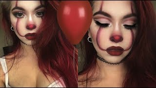 Etableret teori grå cirkulære IT Girl! | Sexy Pennywise Halloween Makeup Tutorial - YouTube