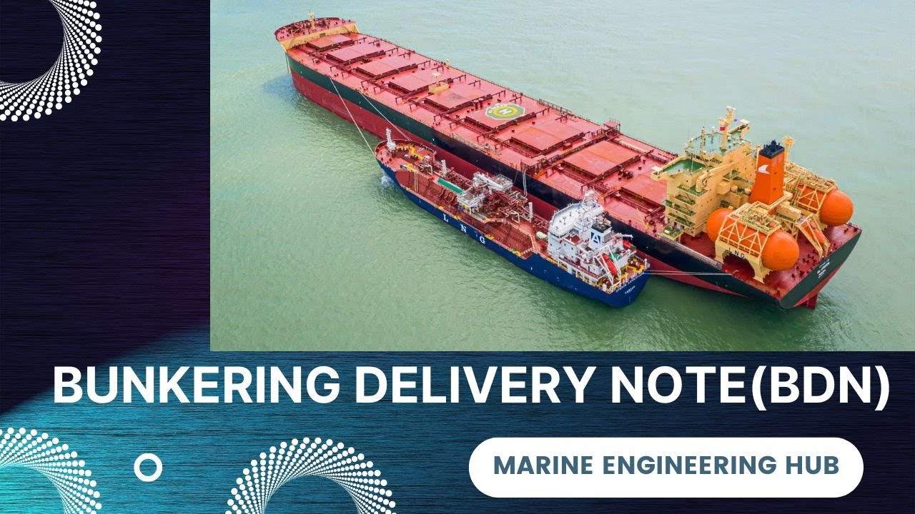 Bunker Delivery Note|BDN|Bunkering in ship|Regulation 18|Marpol Annex VI|(HIndi)