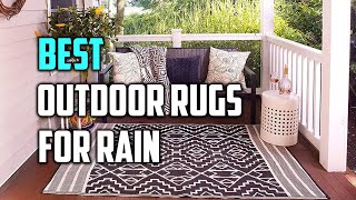 Top 5 Best Outdoor Rugs for Rains Reviews 2023 [RANKED]