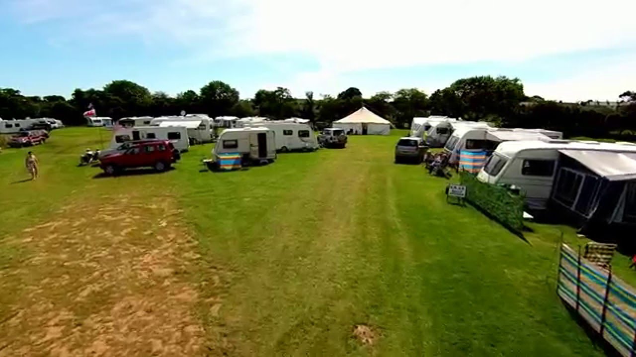Llwyn Ffynnon Caravan Park Pwllheli, New Rally Field - YouTube