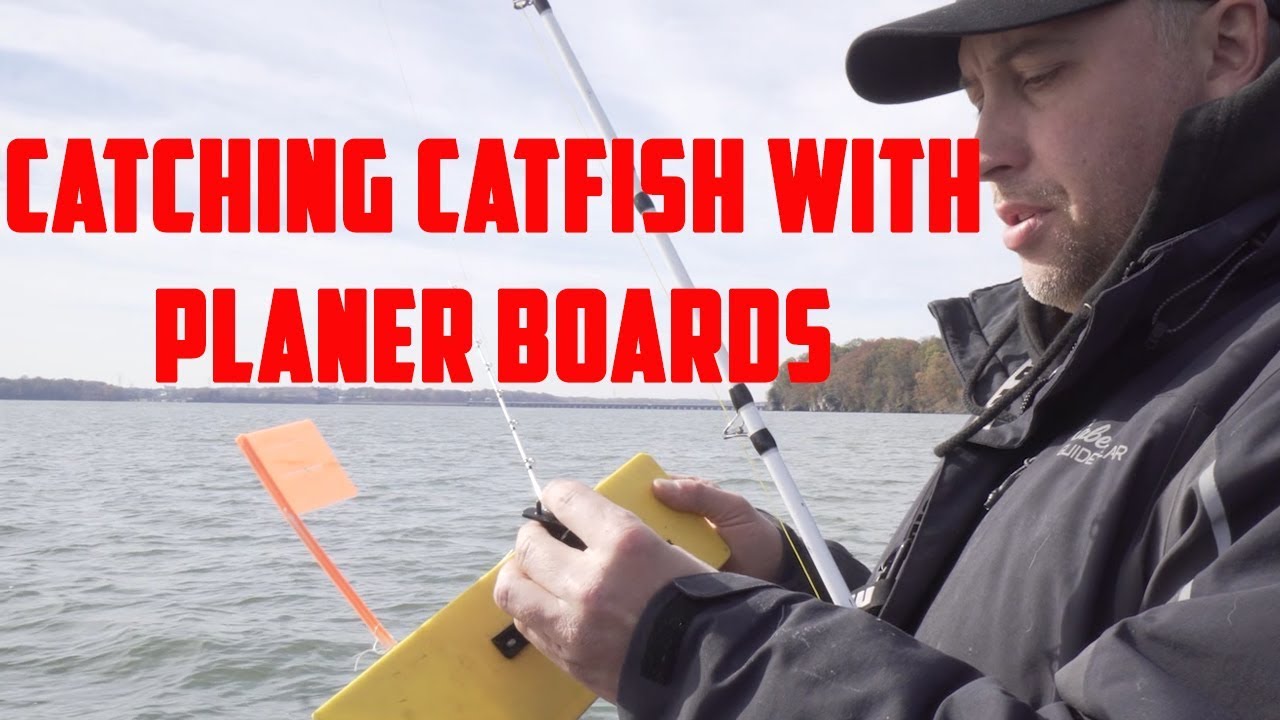 Trolling for catfish and dragging baits with planer boards tips 