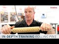 Laser engraving rolling pins  in depth training with trotec laser