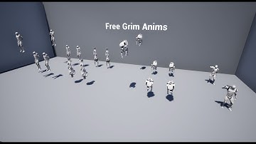 Free grim animations for Unreal engine or Unity