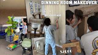 EXTREME DINING ROOM TRANSFORMATION | From Start To Finish Ft. Homary