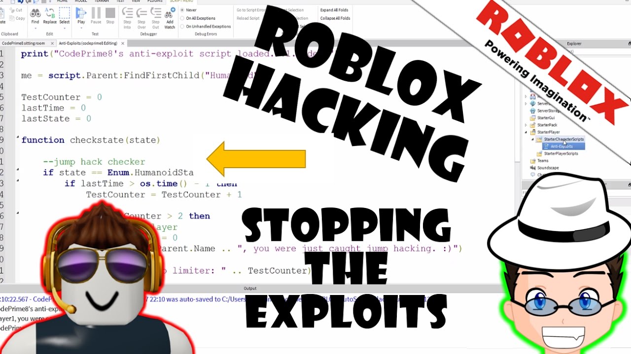 Roblox Hacking Class