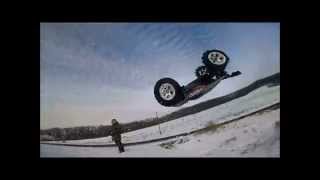 e revo silverblue snow jump crash