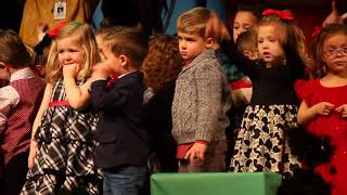 Reid's Christmas Program Grand Finale! Putting on the moves!