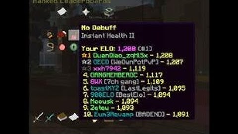 #1 NoDebuff on MMC (0 losses)