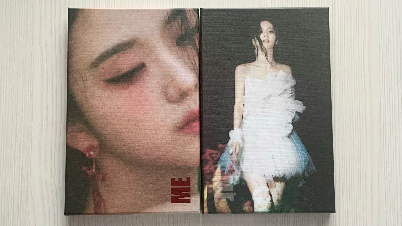 Распаковка альбома JISOO / Unboxing album JISOO ME (SET) - YouTube