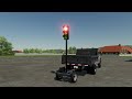 FS22 Traffic Light Trailer Farming Simulator 22 Mods