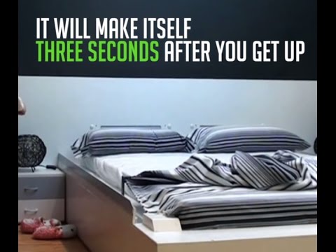 Self-Making Bed - YouTube