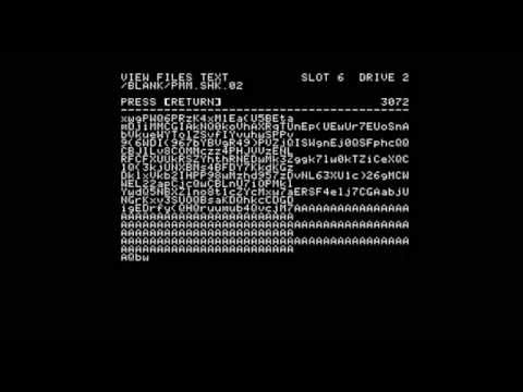 Apple II - Archive Formats - Extract & Compress Long Play