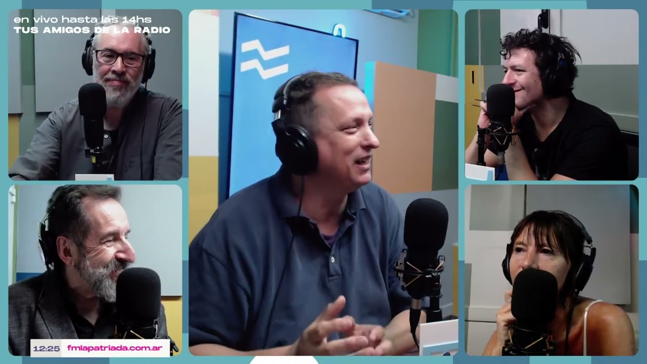 Una charla política sobre el peronismo, en Tus Amigos de la Radio