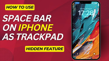 How to use Spacebar as Trackpad to select text on iPhone