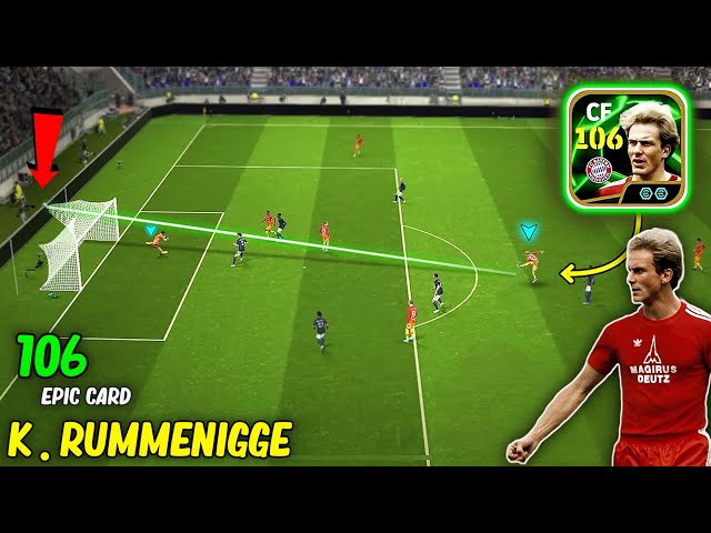 King Of All CF is HERE!! 🗿🔥 Epic KARL-HEINZ RUMMENIGGE 106 Rate
