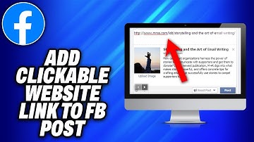 How To Add Clickable Website Link To Facebook Post on PC (2025) - Easy Fix
