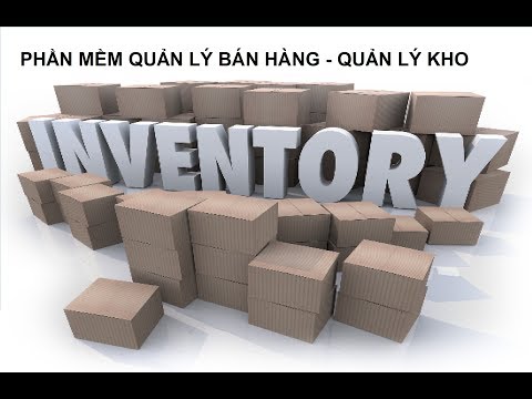 Phần mềm quản lý bán hàng eBizStore - Quản lý tồn kho