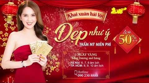 Loạt sao Việt gửi lời chúc năm mới đến những khách hàng thân thiết của Lavender