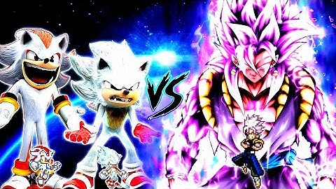 Sonic Chaos V4 JVL OP (all form) & Shadow V3 OP (all form) VS Gogetto MUI V2 OP in Jump Force Mugen