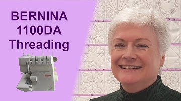 Bernina 1100DA (1100 Series) Serger/Overlocker | Threading