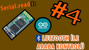 HOBİ SERİSİ-4 Arduino İle Android Cihazlardan Bluetooth Kontrollü Araba