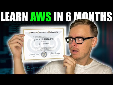 How To Get A Cloud Computing Degree In 6 MONTHS (AWS 2023)