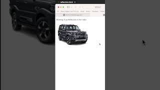 Responsive Image reflections in HTML #shorts