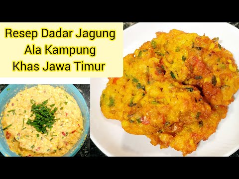 Cara Buat Dadar Jagung Simple